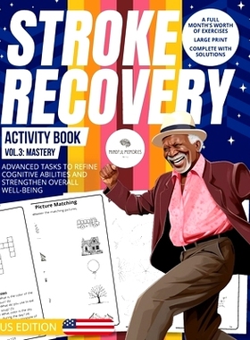 预订 Stroke Recovery Activity Book 3 (US Edition): Mastery: Intricate Tasks with US Themes, Achieving Peak Neural Perfor