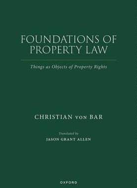 [预订]Foundations of Property Law 9780198885337