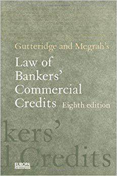 【预售】Gutteridge and Megrah’s Law of Bankers’ Commercial Credits