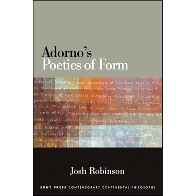 预订 Adorno’s Poetics of Form: 9781438469843