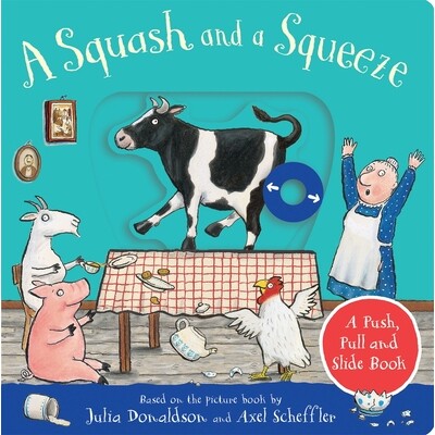 预订 A Squash and a Squeeze: A Push, Pull and Slide Book 壁球和挤压: 9781529096125