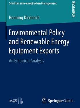 【预订】Environmental Policy and Renewable Energy Equipment Exports