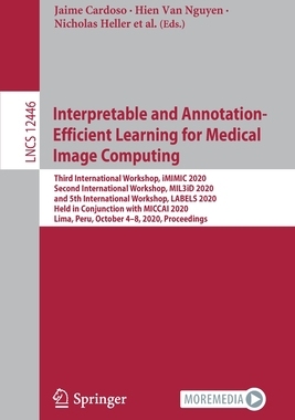 【预订】Interpretable and Annotation-Efficient Learning for Medical Image Computing