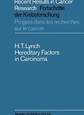 【预订】Hereditary Factors in Carcinoma