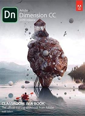 【预售】Adobe Dimension CC Classroom in a Book (2019 Release)