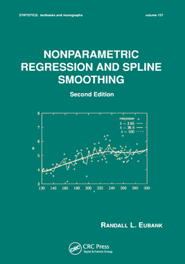 【预订】Nonparametric Regression and Spline Smoothing 9780367579210