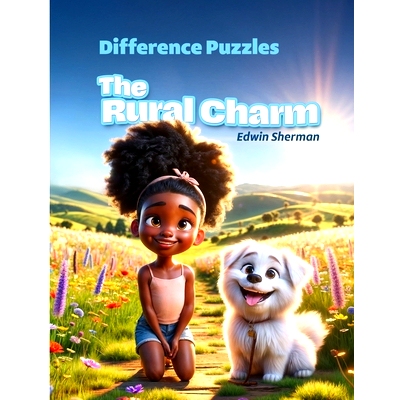 预订 Spot the Difference Puzzles: Countryside Theme, Digital Art, 30 Puzzles: For Adults and Kids, Single and Group Play