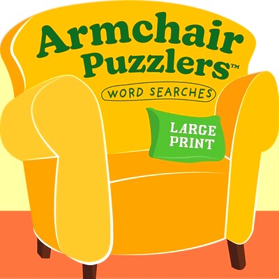 预订 Armchair Puzzlers: Large Print Word Search: 9781524892555