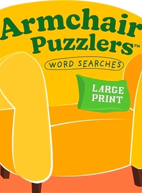 预订 Armchair Puzzlers: Large Print Word Search: 9781524892555