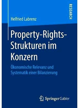 预订 Property-Rights-Strukturen im Konzern: Ökonomische Relevanz und Systematik einer Bilanzierung: 9783658218423