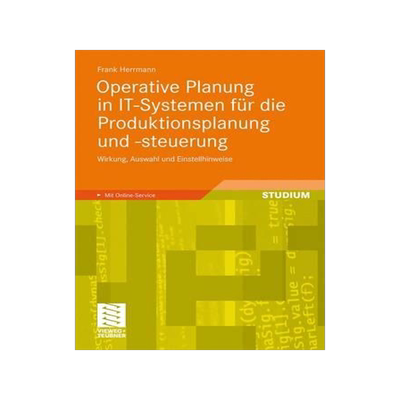 预订 Operative Planung in IT-Systemen für die Produktionsplanung und -steuerung