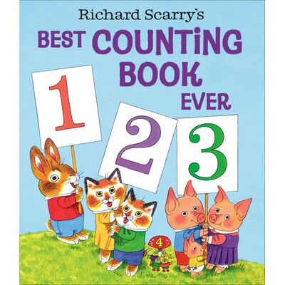 预订 Richard Scarry’s Best Counting Book Ever 理查德-斯卡利的超棒数数书: 9780593813638