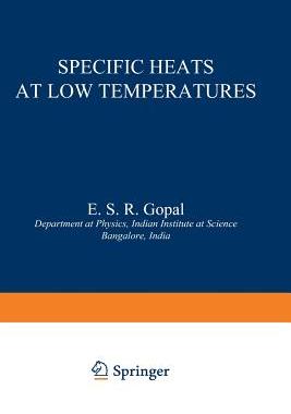 预订 Specific Heats at Low Temperatures