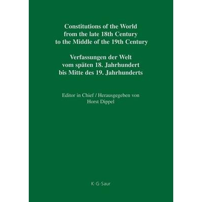 预订 Constitutional Documents of Chile 1811 – 1833 智利宪法文件 1811 – 1833: 9783598356933