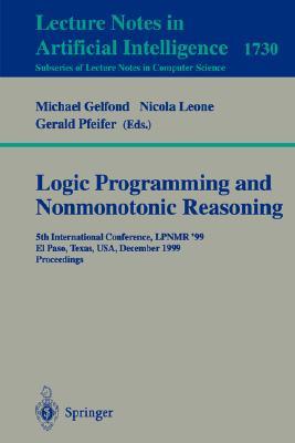 【预订】Logic Programming and Nonmonotonic Reasoning