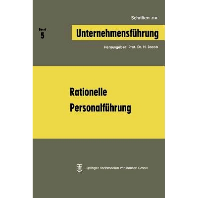 预订 Rationelle Personalführung: 9783663125631