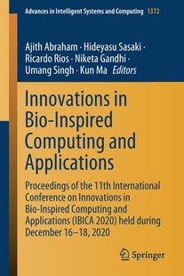Bio Inspired and Innovations Computing Applications 预订