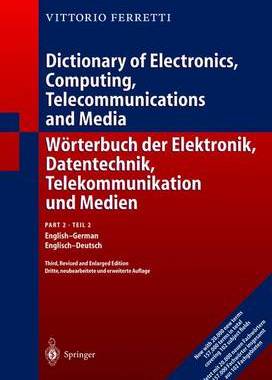 【预订】Wörterbuch der Elektronik, Datentechnik, Telekommunikation und Medien
