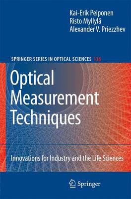 【预订】Optical Measurement Techniques