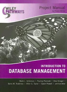 【预订】Wiley Pathways Introduction To Database Managementproject Manual
