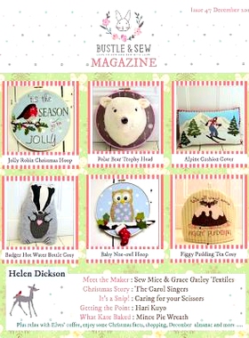 预订 Bustle & Sew Magazine December 2014: Issue 47: 9781505316315