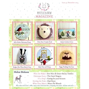 Sew Magazine Bustle 9781505316315 Issue 2014 预订 December