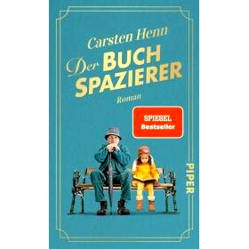 现货 送书人 德国2024年度小说 Carsten Henn 德文原版 Der Buchspazierer