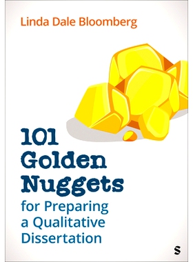 预订 101 Golden Nuggets for Preparing a Qualitative Dissertation 准备定性论文的 101 个要点: 9781071978603