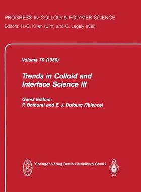 预订 Trends in Colloid and Interface Science III