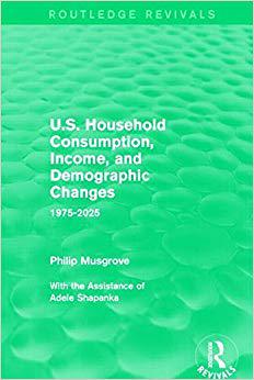 【预售】U.S. Household Consumption, Income, and Demographic Changes 书籍/杂志/报纸 经济管理类原版书 原图主图