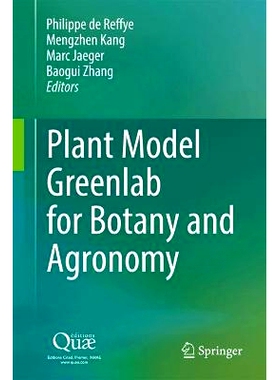 预订 Plant Model Greenlab for Botany and Agronomy 植物学与农学植物模型绿色实验室: 9789819775408