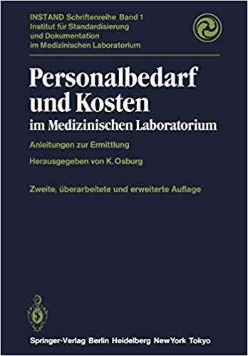 【预订】Personalbedarf und Kosten im Medizinischen Laboratorium 9783642968396
