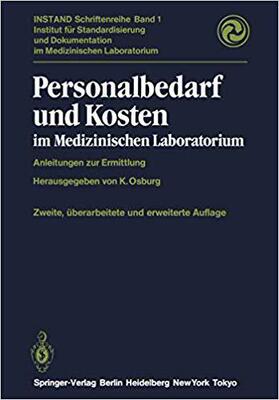 【预订】Personalbedarf und Kosten im Medizinischen Laboratorium 9783642968396