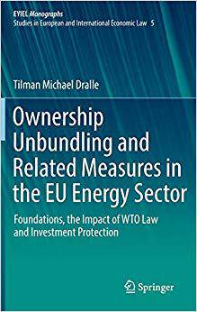 【预售】Ownership Unbundling and Related Measures in the EU Energy Sector