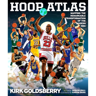 现货 篮球赛场图鉴 代NBA转型 视觉图表数据统计 英文原版 Hoop Atlas: Mapping the Remarkable Transformation of Modern NBA