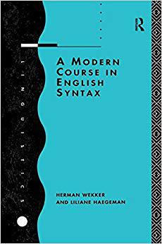 【预售】A Modern Course in English Syntax