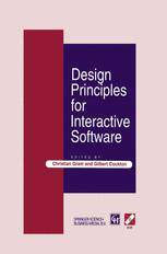 预订 Design Principles for Interactive Software