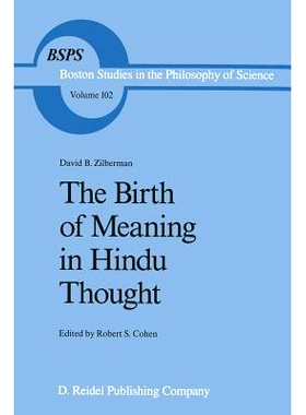 预订 The Birth of Meaning in Hindu Thought: 9789401071413