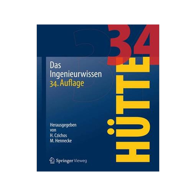 预订 HÜTTE - Das Ingenieurwissen