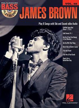 【预订】James Brown: Bass Play-Along Volume 48