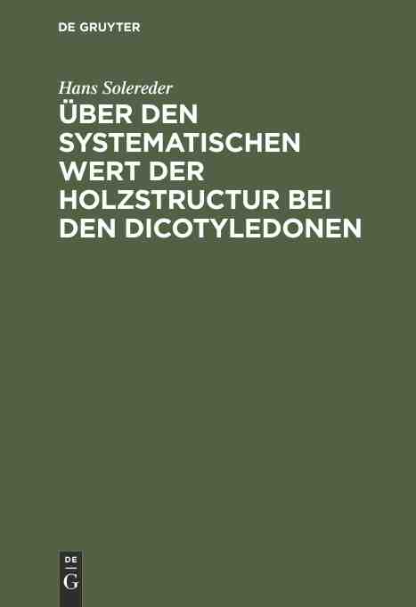 【预订】Über den systematischen Wert der Holzstructur bei den Dicotyledonen 9783486724998