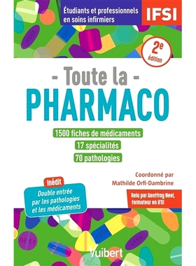 预订 Toute la pharmaco : 1.500 fiches de médicaments, 17 spécialités, 70 pathologies : étudiants et professionnels e