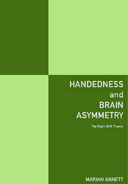预订 Handedness and Brain Asymmetry