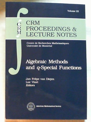 【预售】Algebraic Methods and \(q\)-Special Functions 书籍/杂志/报纸 原版其它 原图主图