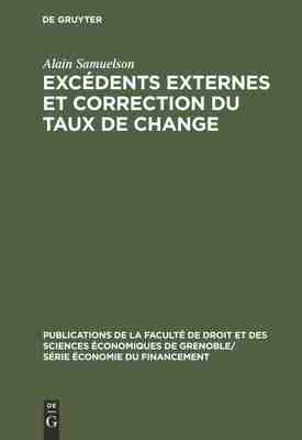 【预订】Excédents externes et correction du taux de change 9783111290447