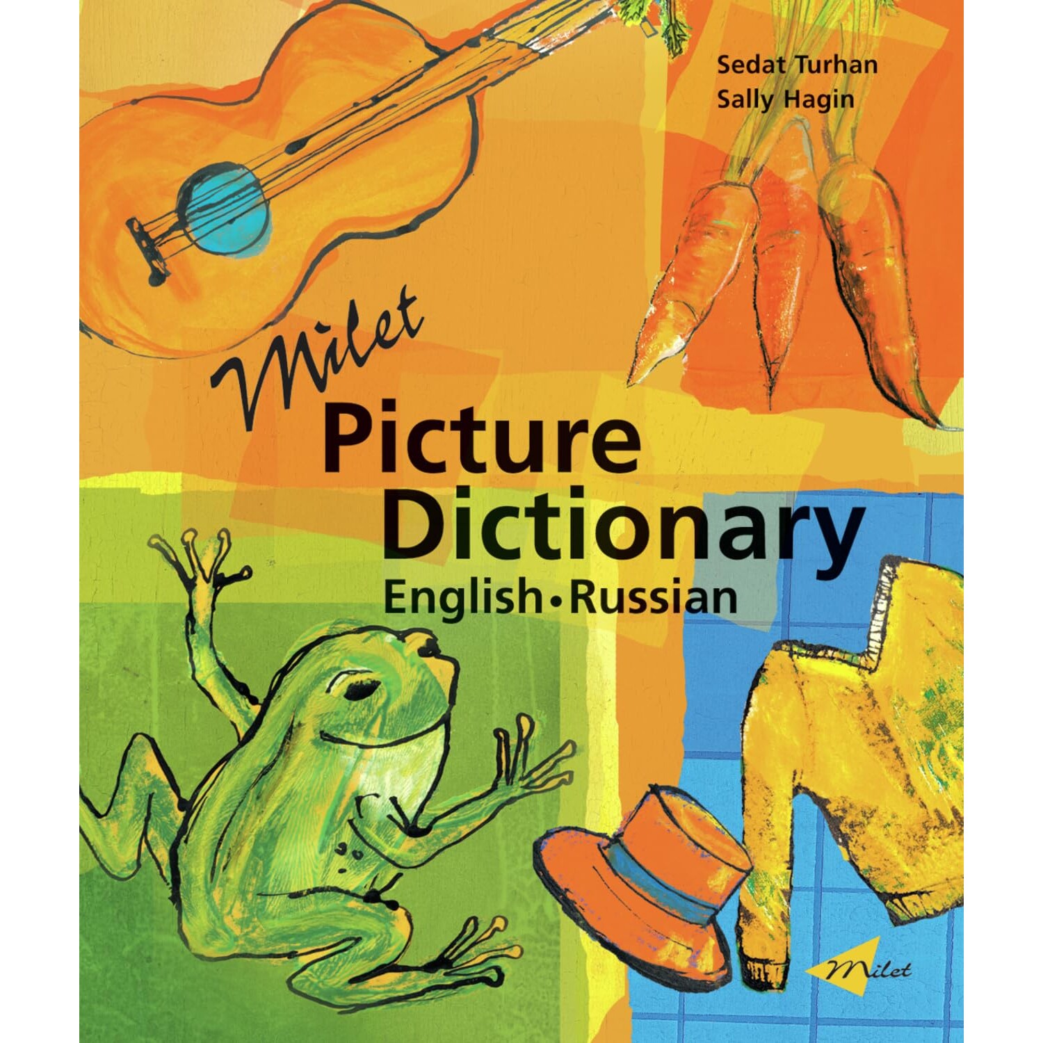 现货 迈尔特双语图解词典 俄语-英语双语对照 艺术性插画 Milet Picture Dictionary (Russian-English) 英文原版