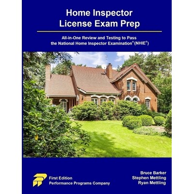 预订 Home Inspector License Exam Prep: All-in-One Review and Testing to Pass the Home Inspector License Examination(R) (