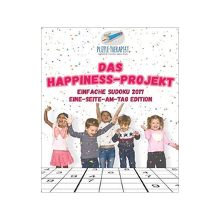 [预订]Das Happ1ness-Projekt Einfache Sudoku 2017 Eine-Seite-am-Tag Edition 9781541945463