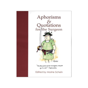[预订]Aphorisms and Quotations for The Surgeon 9781903378113
