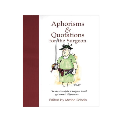 [预订]Aphorisms and Quotations for The Surgeon 9781903378113